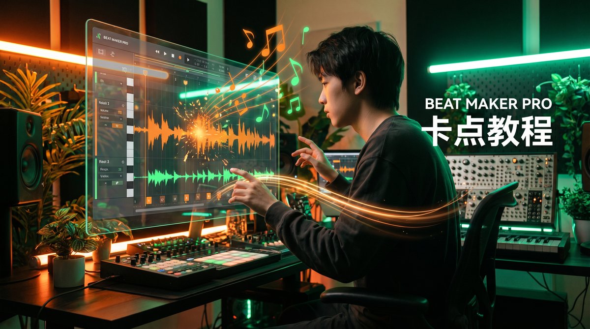 蘑菇短视频卡点视频制作教程 - 音乐卡点技巧